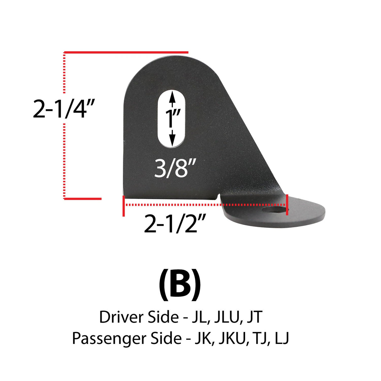 Antenna Mount for Jeeps - Version 1 - Sold Individually