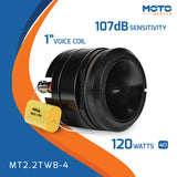 PRV MT2.2TWB-4 Tweeter PRV Audio