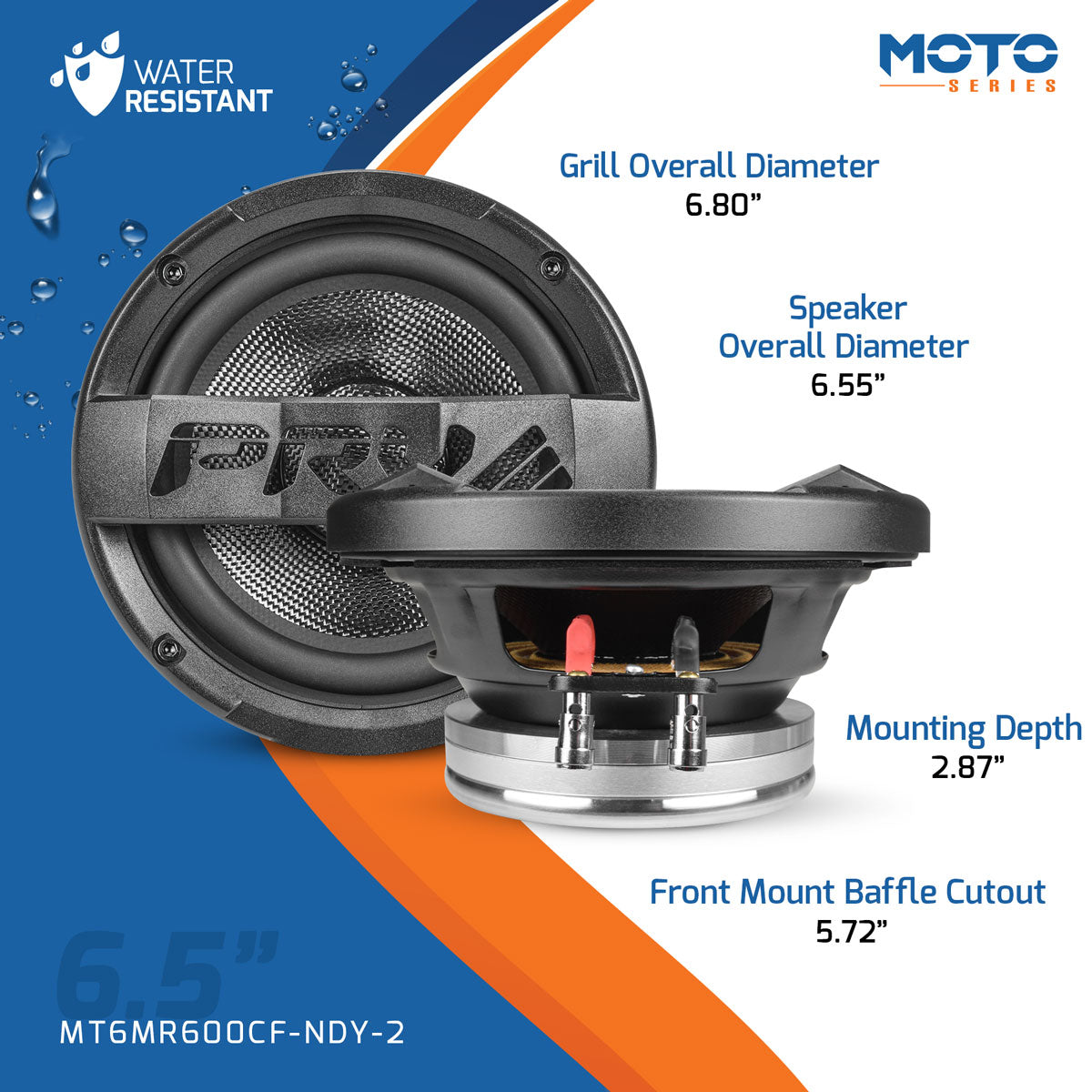 PRV MT6MR600CF-NDY-2 Midrange PRV Audio