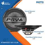 PRV MT8MR400CF-NDY-4 SLIM Midrange PRV Audio
