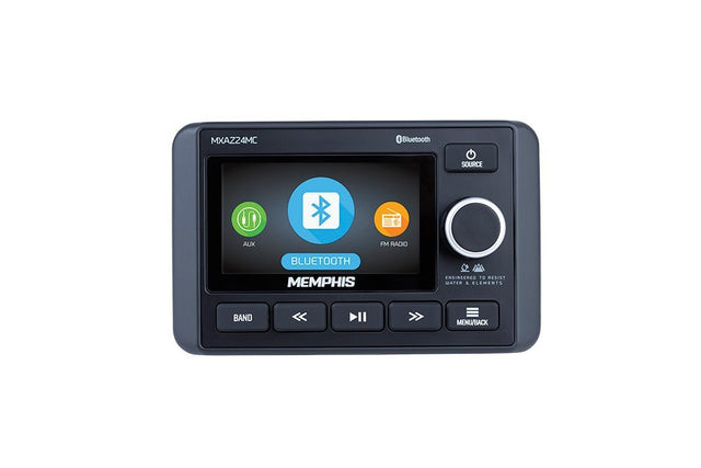Memphis Audio MXAZ24MC Bluetooth Multi Zone Media Center