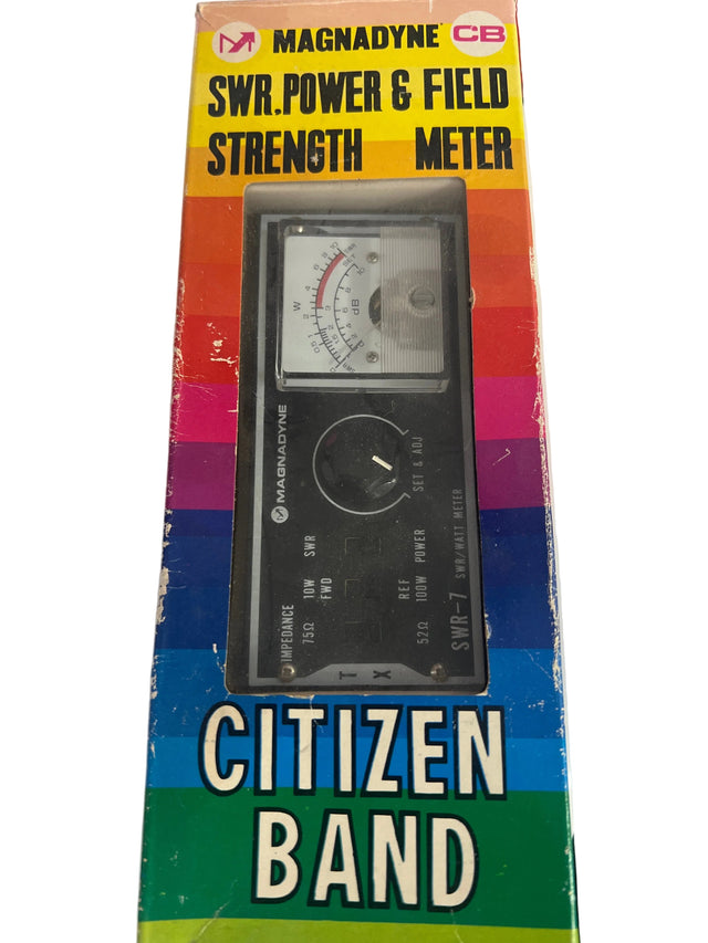 Magnadyne SWR-7 CB SWR Power and Field Meter Magnadyne