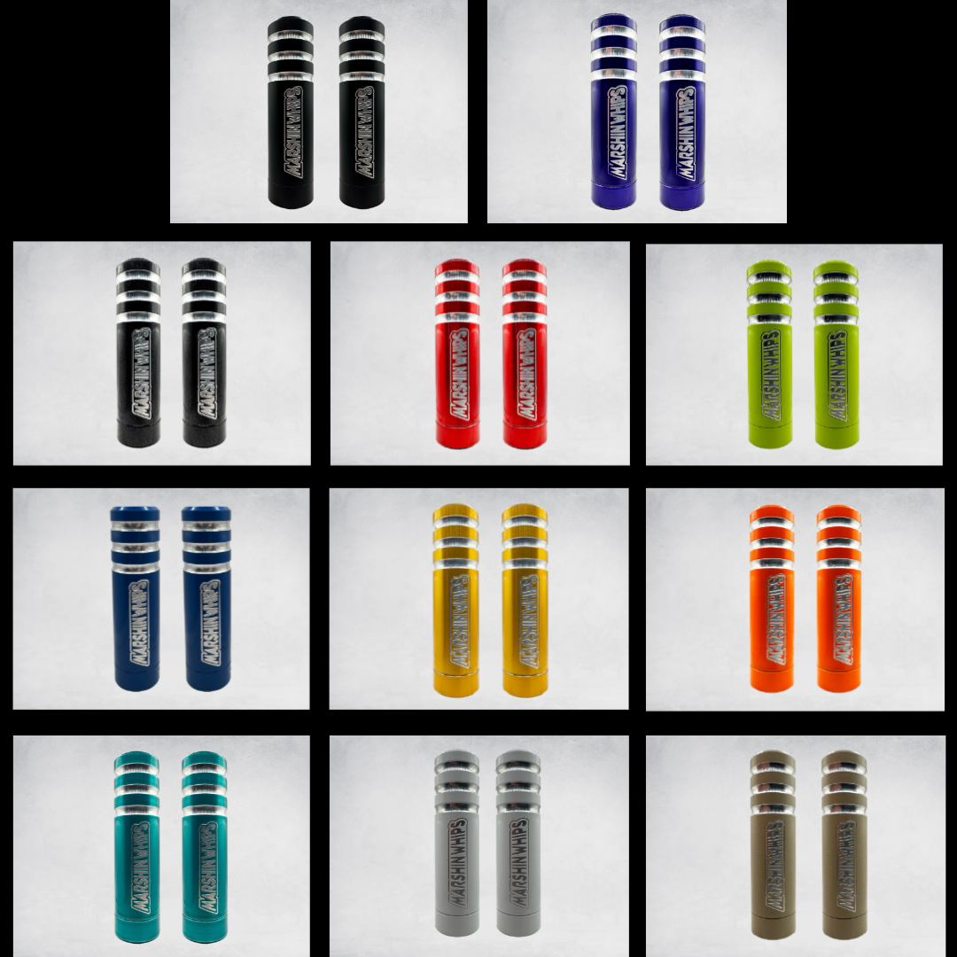 Marshin Whips GAME CHANGERS Single Color Whips (Pair)