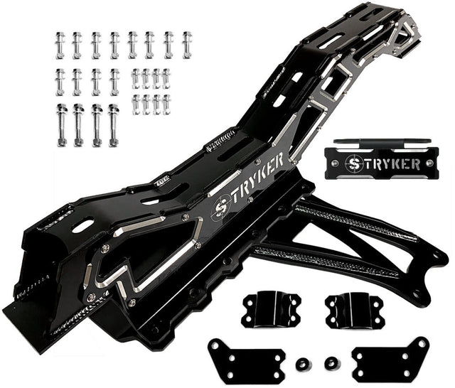 Ford Super Duty Dual Steering Stabilizer 4 - 3 Stryker Off Road Design