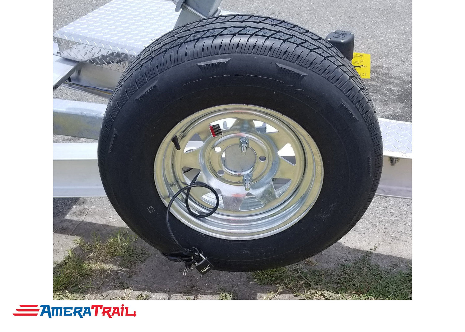 Spare Tire Lock Vinyl Coated 6' Steel Cable - Master Lock
