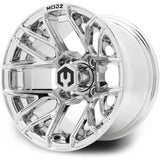MODZ® Matrix 12x7 | -25 Offset Chrome 12" Golf Cart Wheel
