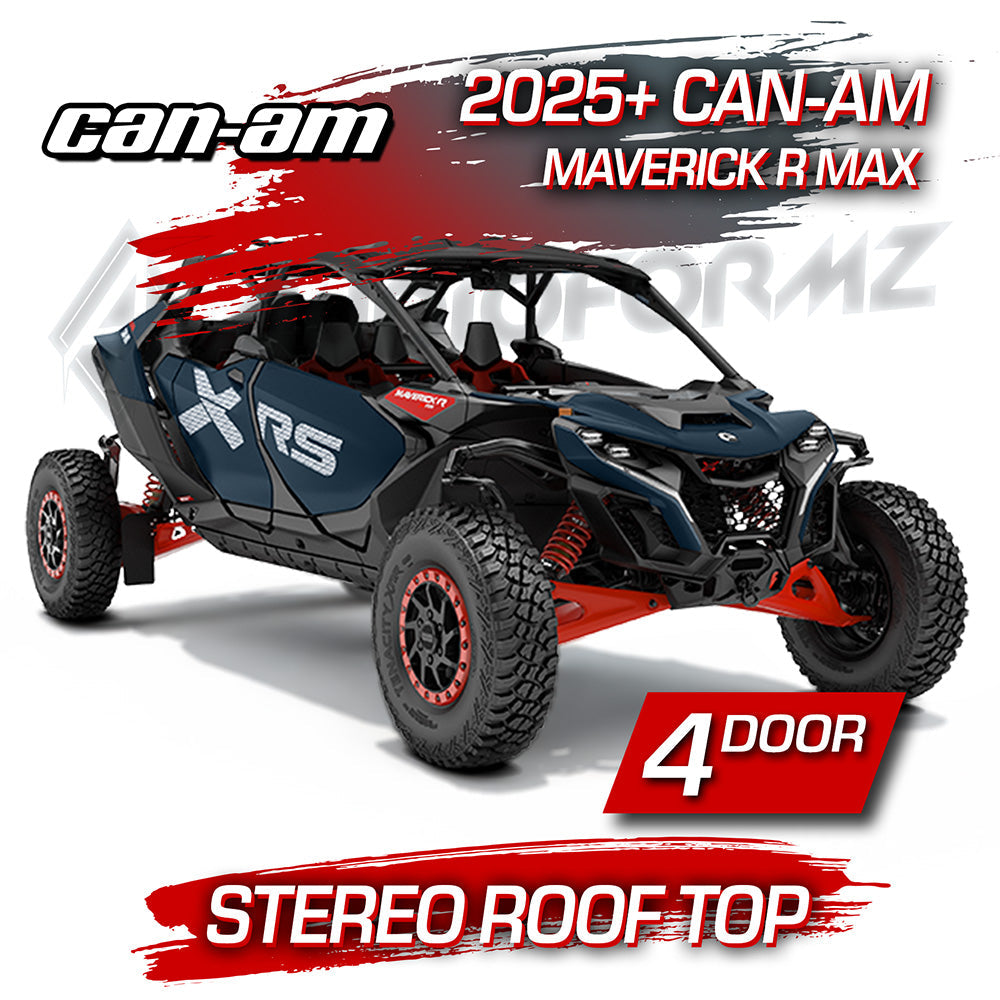 2025+ Can-Am Maverick R MAX Stereo Tops (4-Door) Can-Am