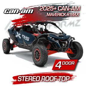 2025+ Can-Am Maverick R MAX Stereo Tops (4-Door) Can-Am