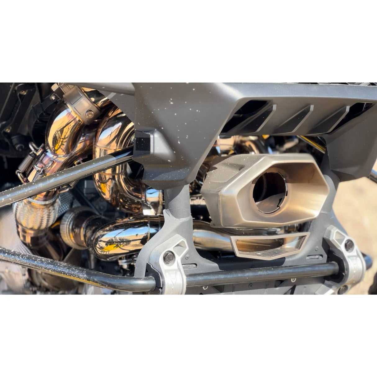 RPM Can-Am Maverick R 3" E-Valve Mid Pipe / Electronic Dump Valve