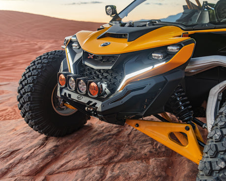 2024 to Current Maverick R Volt Front Winch Bumper www.elektricoffroad.com