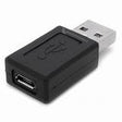 Micro USB Female to USB Male adapter TekShack