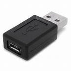 Micro USB Female to USB Male adapter TekShack