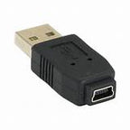 Mini USB Female to USB Male adapter TekShack