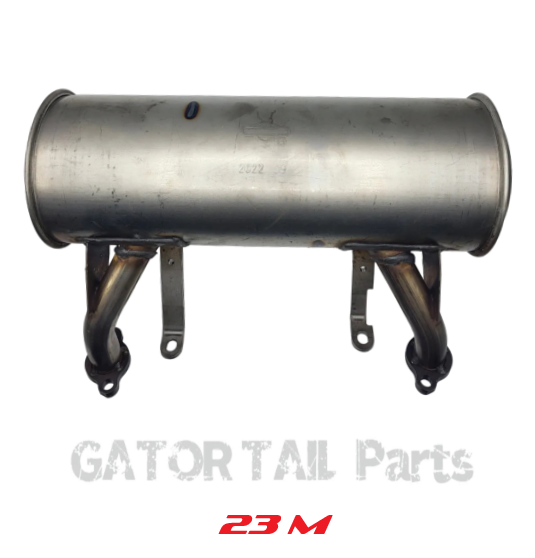 23M Stainless Muffler Gatortail