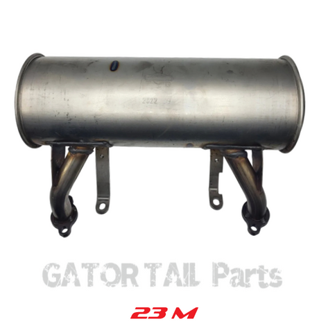 23M Stainless Muffler Gatortail