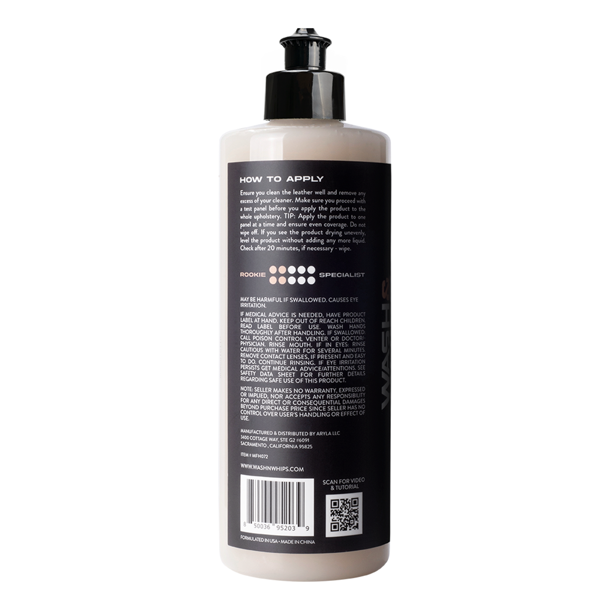 WASH&WHIPS Monza Leather Coating & Conditioner WASH & WHIPS