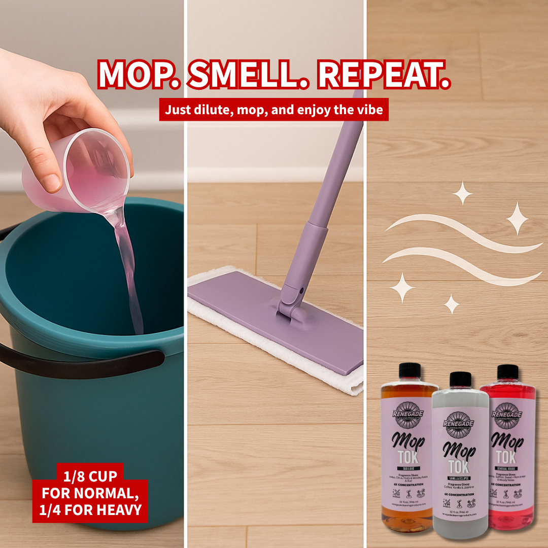 Mop Tok: 6X Concentrated Luxury Mop Soap Solution (32oz.)