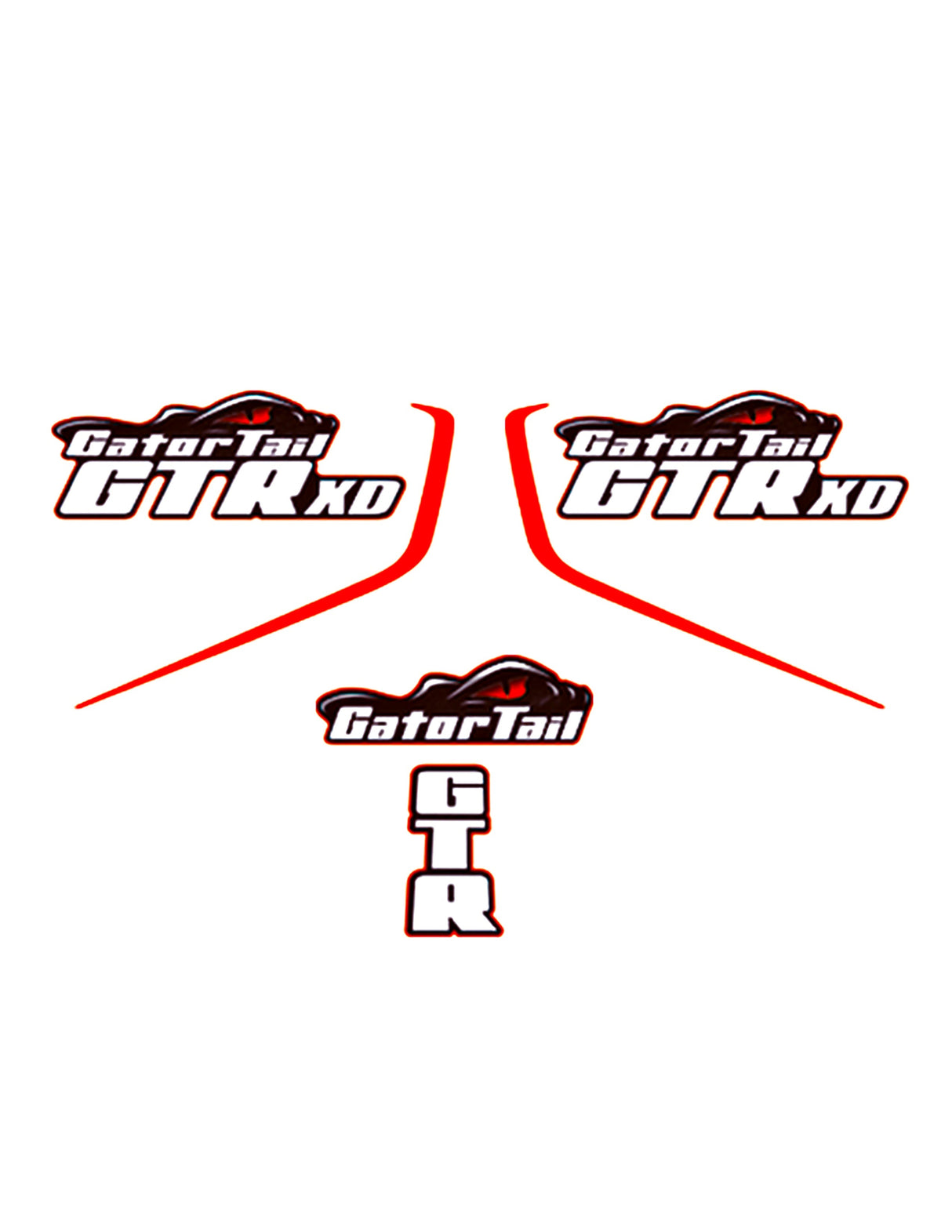 XD Clutch Cover Decal Set