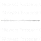 14" Cable Tie 50 lb Natural Nylon 30 Pack Midwest Fastener/Noble