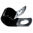 1/2" ID Closed Clamp-Steel Vnl Ins 3/8 Mt Hole 6 pack Midwest Fastener/Noble