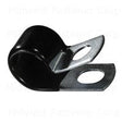 5/8" ID Closed Clamp-Steel Vnl Ins 3/8 Mt Hole 6 pack Midwest Fastener/Noble