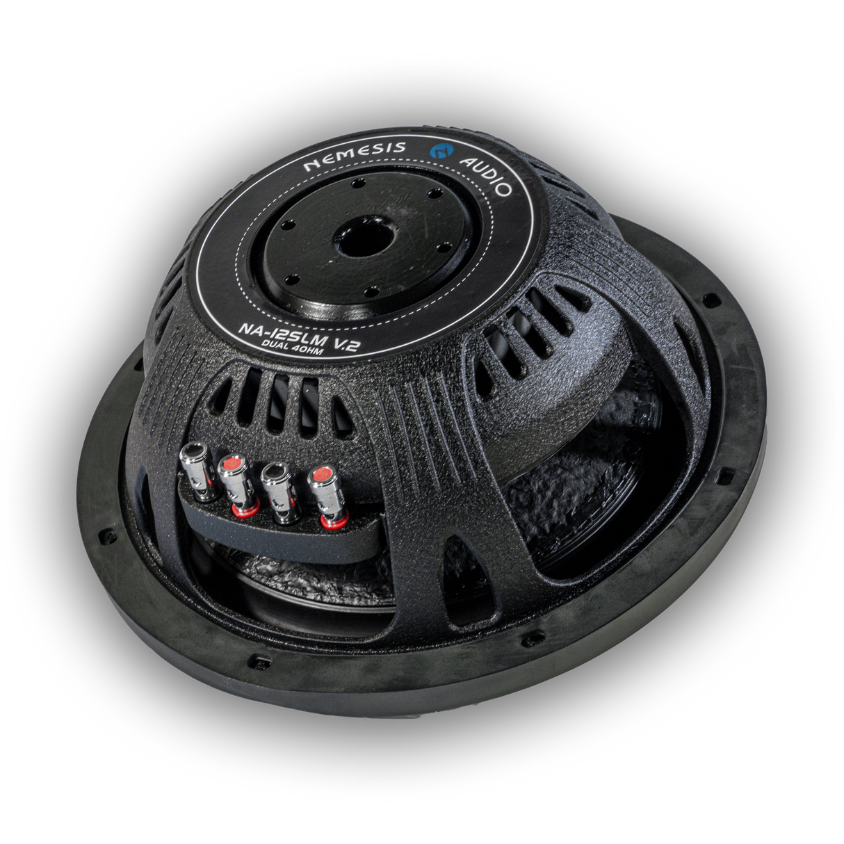 Nemesis Audio NA-12SLM v.2 12" 500W RMS Shallow Mount Subwoofer DVC 4-Ohm Nemesis Audio