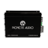 Nemesis Audio NA-1500X4D 1500W 4-Channel Class D Amplifier Nemesis Audio