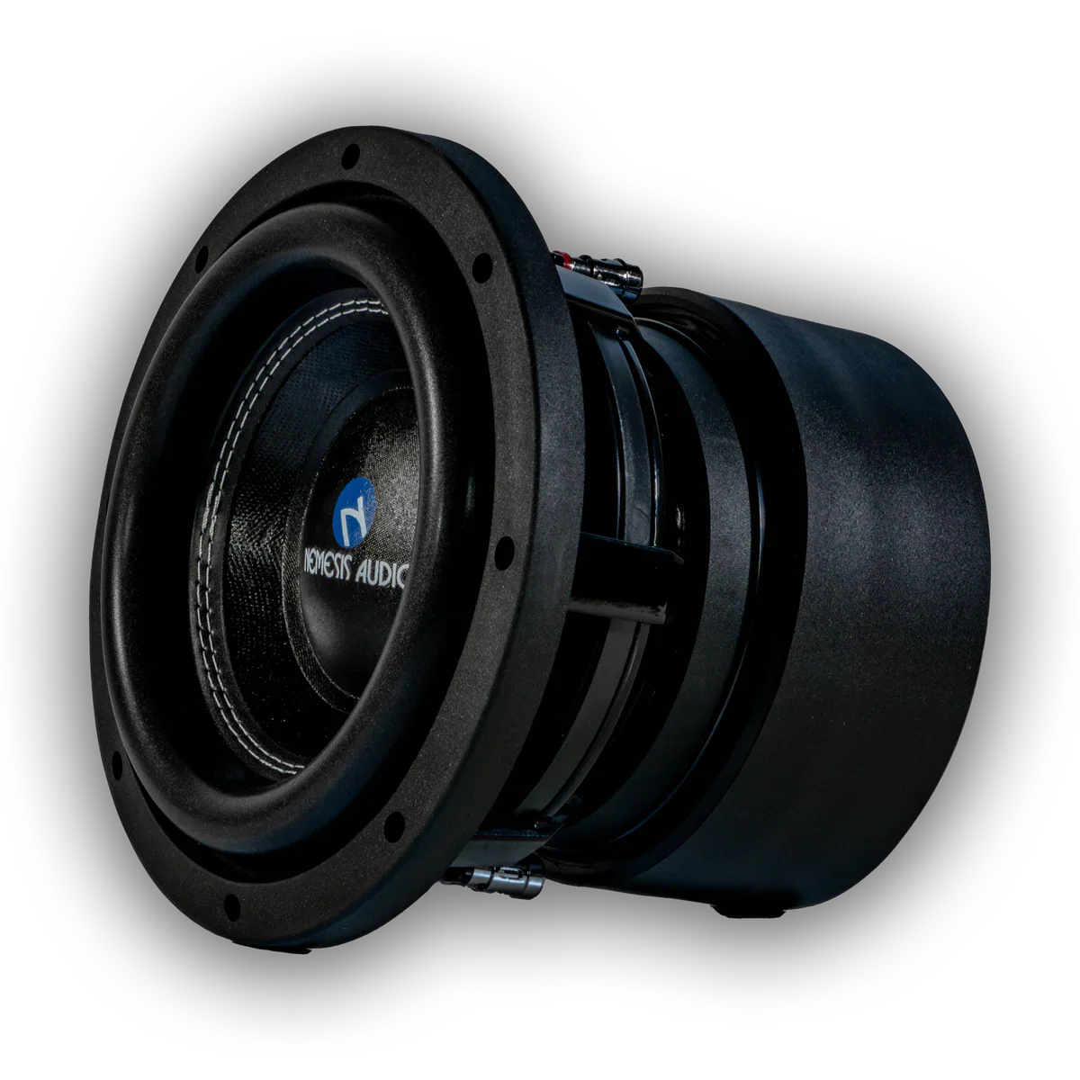 (2) Nemesis Audio NA-8M 8" 700W RMS & Chevy Crew Cab 07-18 Dual 8" Subwoofer Box Combo Nemesis Audio