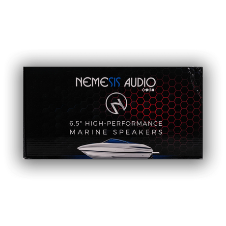 Nemesis Audio NA-M65L 6.5” Marine Coaxial Speakers w/ RGB (Pair) Nemesis Audio