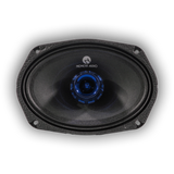 Nemesis Audio NA-PRO69 6x9" 300W RMS Midrange Speakers with Built-in Bullet Tweeter 4-Ohm (Pair) Nemesis Audio