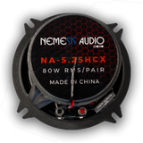 Nemesis Audio NA-5.25HCX 5.25" 110W 2-Way Coaxial Speaker 4-Ohm (Pair) Nemesis Audio