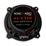 Nemesis Audio NA-5.25M 5.25" 220W 2-Way Coaxial Speakers 4-Ohm (Pair) Nemesis Audio