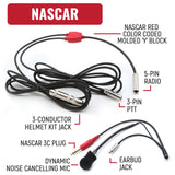 NASCAR Driver and Crew Chief Long Track Racing Kit with RDH16 Radios