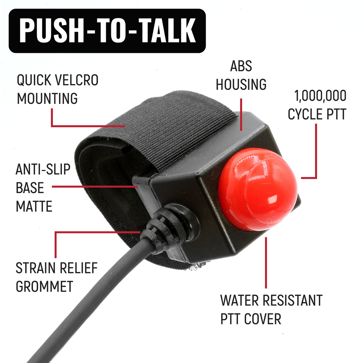 NASCAR Driver Only Long Track Racing Communication Kit with RDH16 Radio