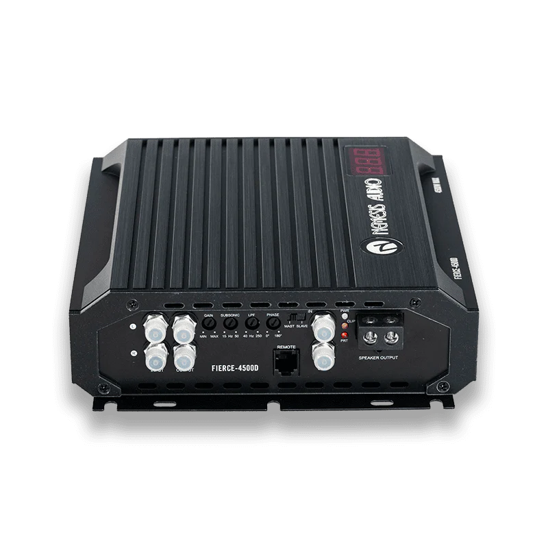 Nemesis Audio FIERCE-4500D 2510W RMS Monoblock Amplifier Nemesis Audio