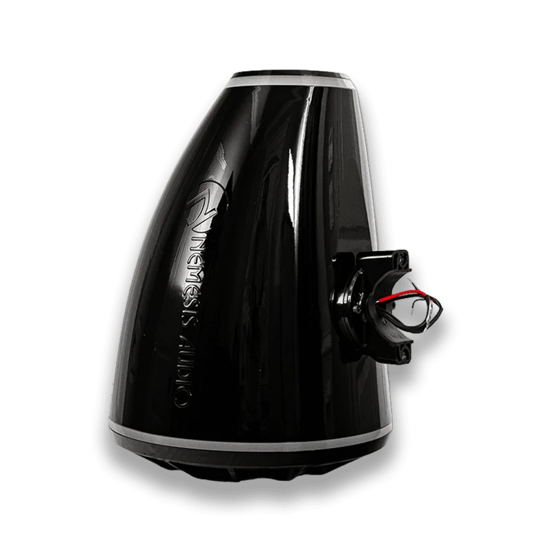 Nemesis Audio WAKE-12 | 12 Inch 600W RMS Horn Loaded Marine Tower Speakers w/ RGB Lighting Nemesis Audio