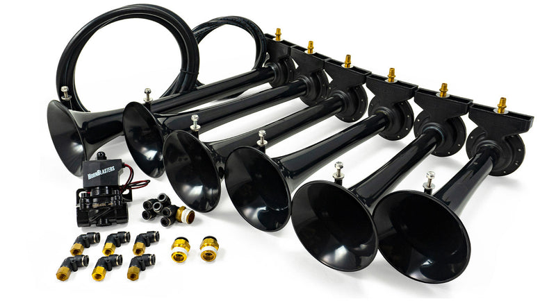 Shocker S6 544K Nightmare Edition Train Horn Kit