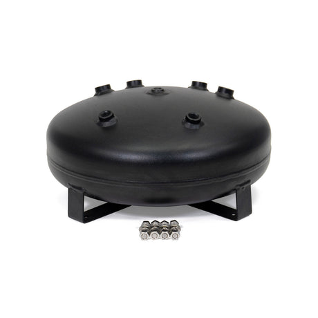 4 Gallon Pancake 8 Port Steel Air Tank HornBlasters