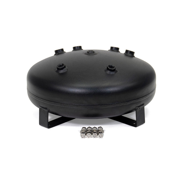 4 Gallon Pancake 8 Port Steel Air Tank HornBlasters
