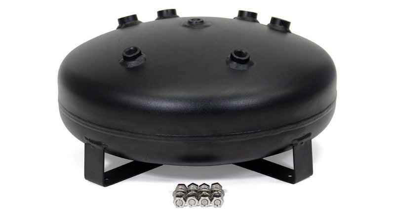 4 Gallon Pancake 8 Port Steel Air Tank