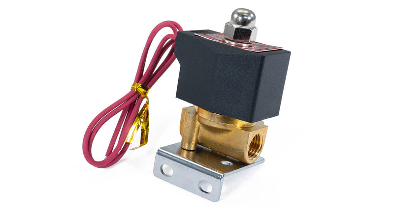 HornBlasters Brass 1/4" 110 Volt Electric Air Valve