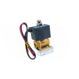 HornBlasters Brass 1/4" 24 Volt Electric Air Valve HornBlasters
