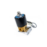 HornBlasters Brass 1/4" Electric Air Valve HornBlasters