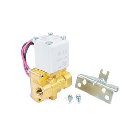 SMC Brass 1/4" Electric Air Valve SMC