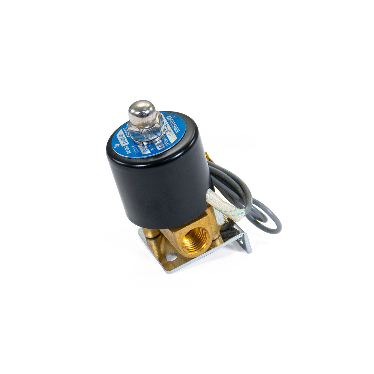 HornBlasters Brass 1/4" Electric Air Valve HornBlasters