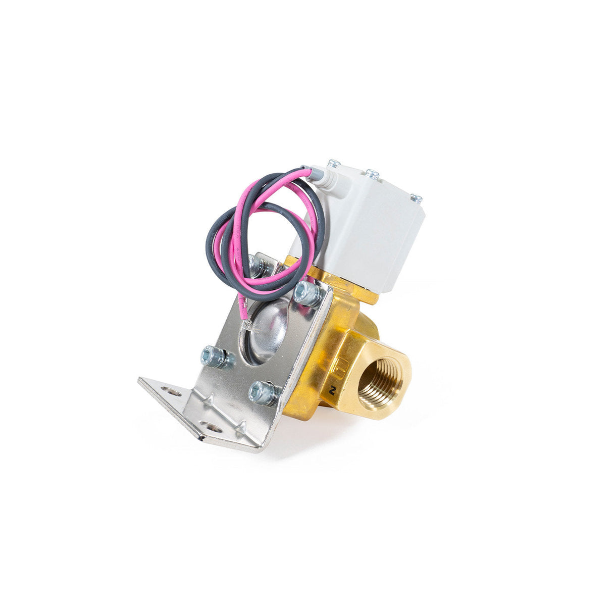 SMC Brass 1/2" Electric Air Valve SMC