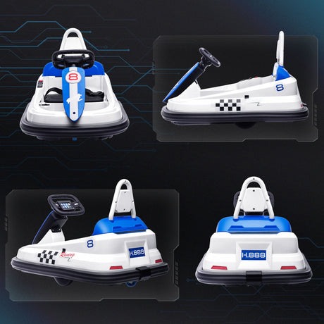 360° Rotating Electric Bumper Car for Kids - Fun Ride On Toy with 6V Battery
