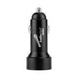 Dual USB Car Charger with LED Voltmeter (NLD-350CLUBL) Audiopipe
