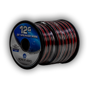 Nemesis Audio NM-12G/25 12G Copper Speaker Wire - 25 Ft Nemesis Audio