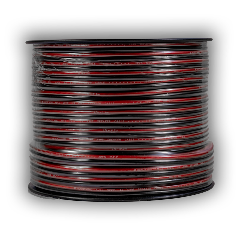 Nemesis Audio NM-16G/SW/250 16 Gauge Copper Speaker Wire - 250 Ft Nemesis Audio